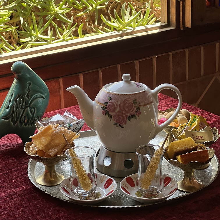  عکس سرويس کامل چاي سلطاني ويژه ترنج 2 نفره