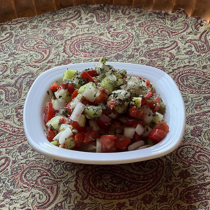  عکس سالاد شيرازي